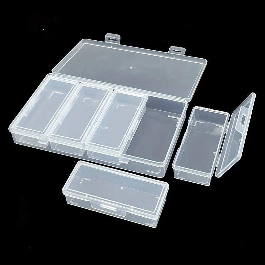 4-Divider Adjustable Storage Organizer Box – Craft & Sewing Supplies Container