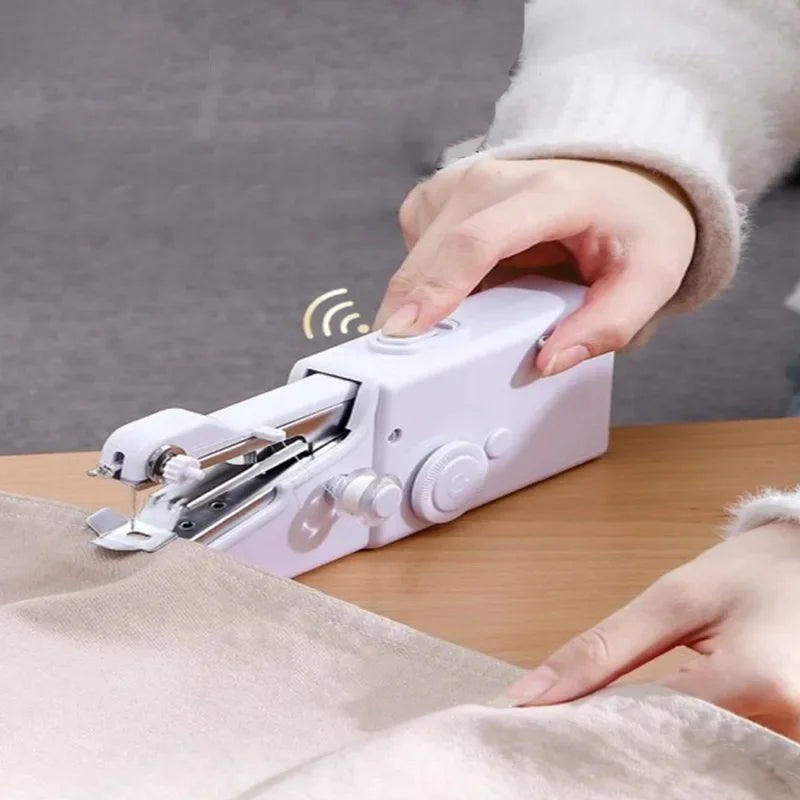 Portable Handheld Sewing Machine – Battery-Powered Mini Machine for Quick Repairs