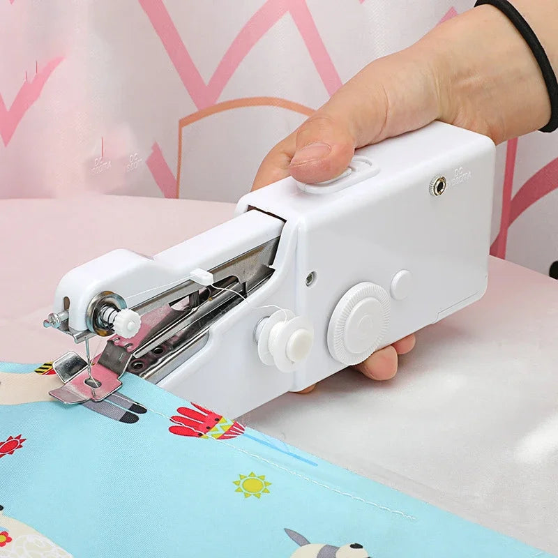 Portable Handheld Sewing Machine – Battery-Powered Mini Machine for Quick Repairs