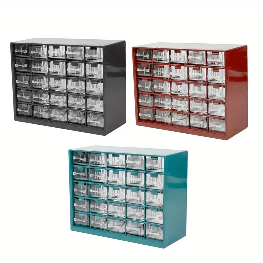 FNICEL 25-Drawer Wall-Mounted Parts Organizer – Screws, Bolts & Small Components