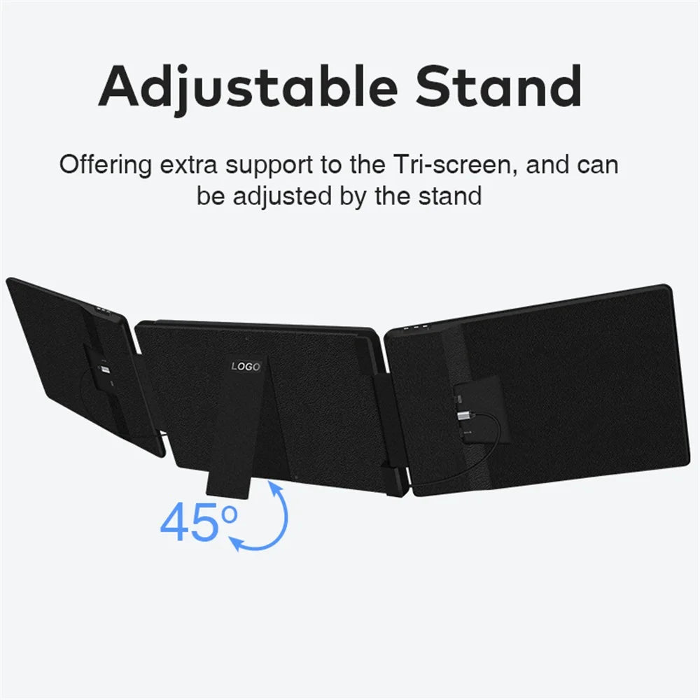 Rospider Portable Laptop Monitor Extender – 14–16" FHD/2K IPS Dual Screen