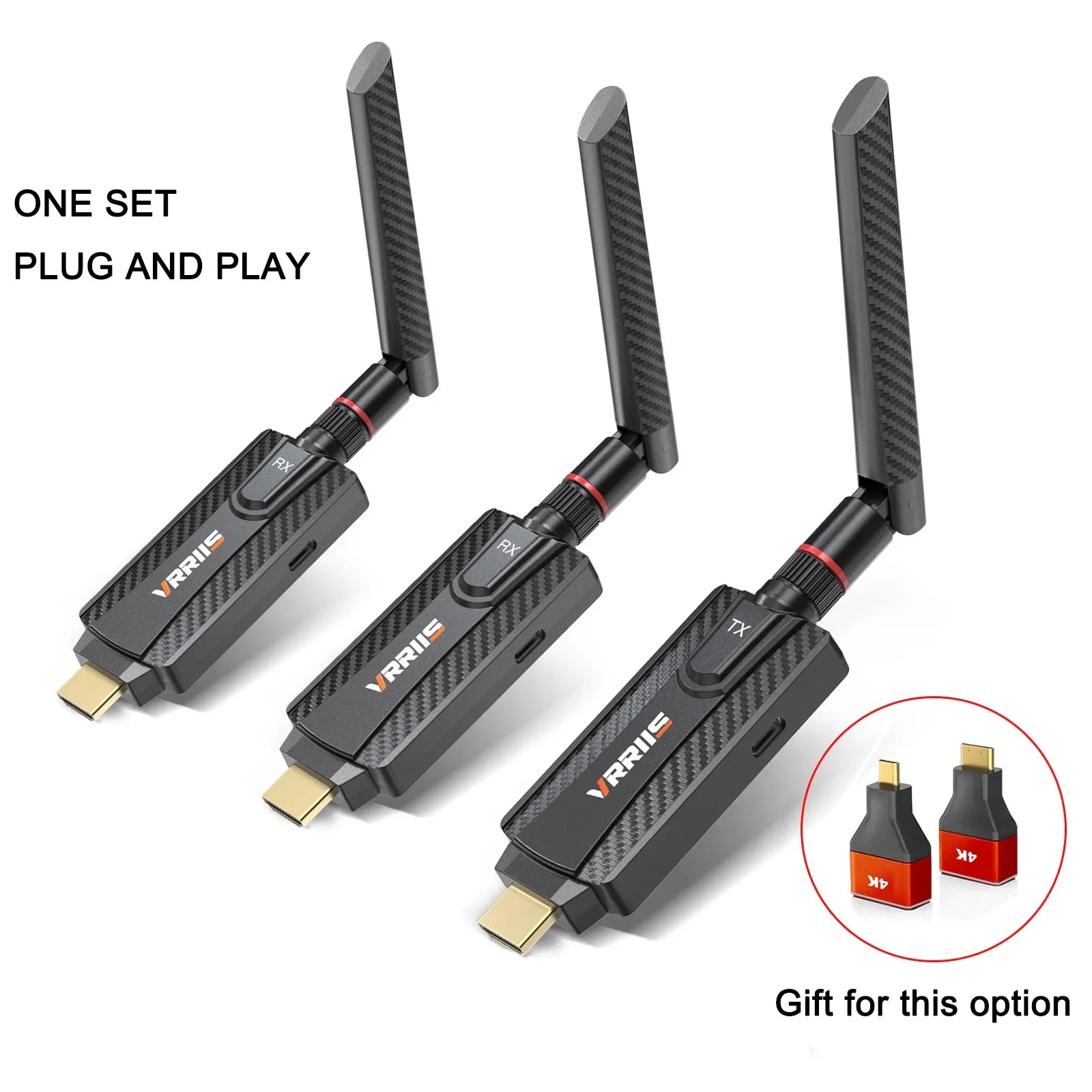 VRRIIS WL084L Wireless WiFi HDMI Transmitter-Receiver
