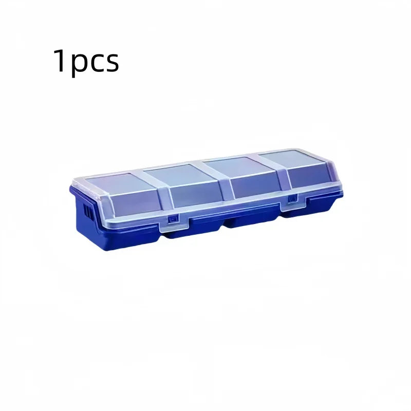 Multi-Compartment Organizer Box – Durable Plastic Case for Screws & Small Parts