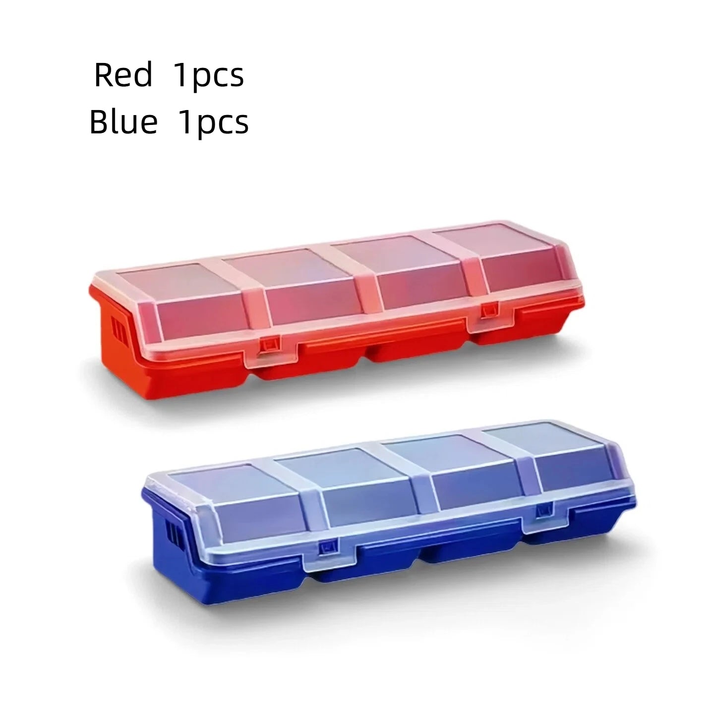 Multi-Compartment Organizer Box – Durable Plastic Case for Screws & Small Parts