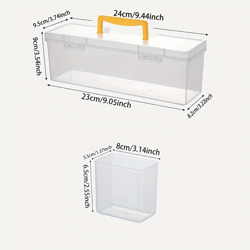Stackable Tool Storage Box Set – 1pc or 7pc, Screws, Wrenches & Hardware
